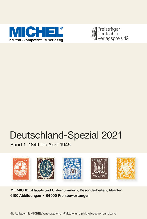 Michel Deutschland Spezial 2021 Band 1 in Farbe