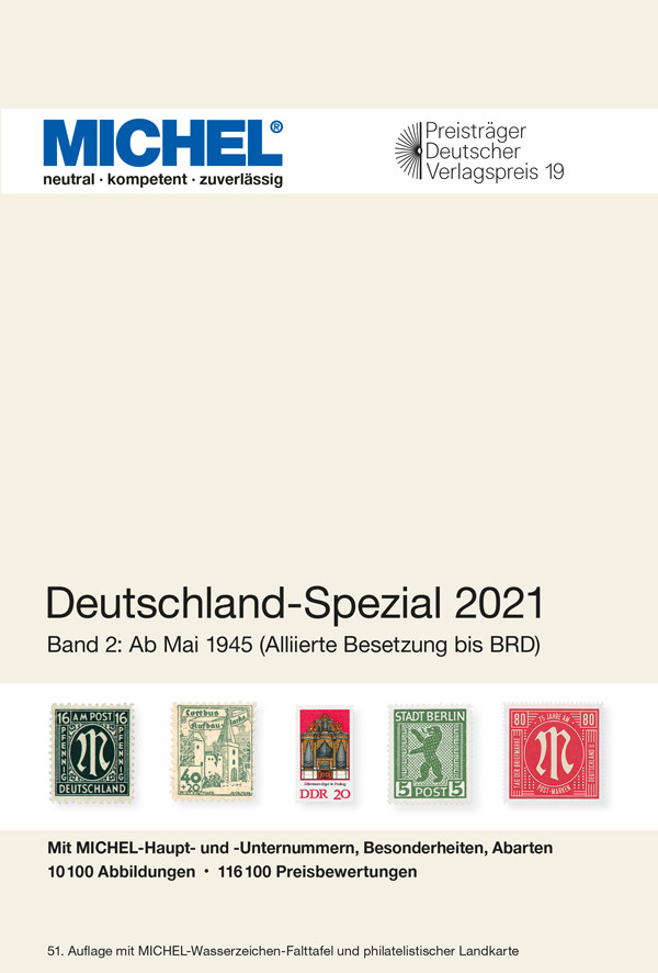 Michel Deutschland Spezial 2021 Band 2 in Farbe