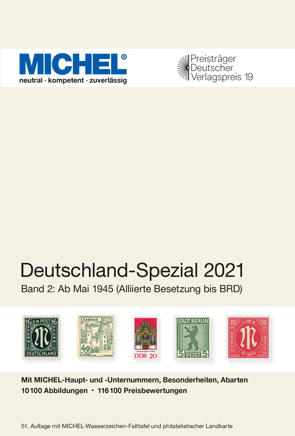Michel Deutschland Spezial 2021 Band 2 in Farbe