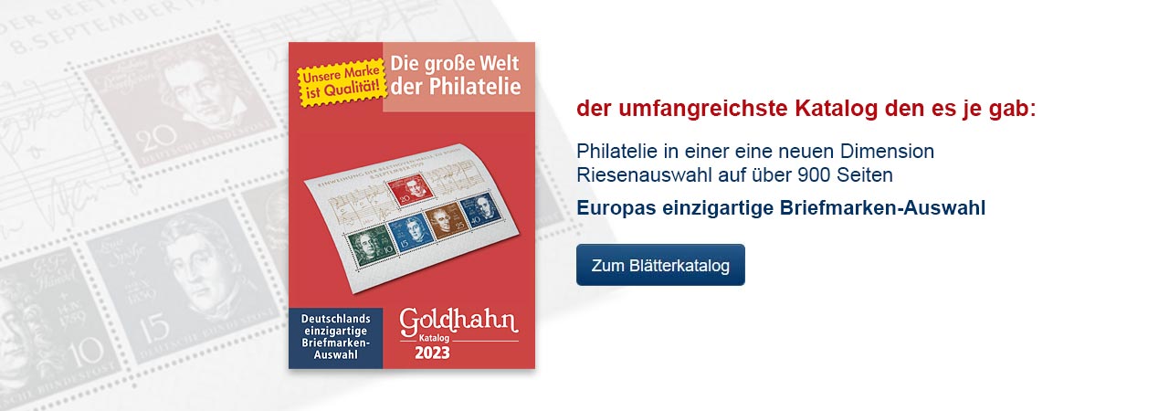 Philatelie in einer eine neuen Dimension Riesenauswahl auf ber 900 Seiten - Europas einzigartige Briefmarken-Auswahl