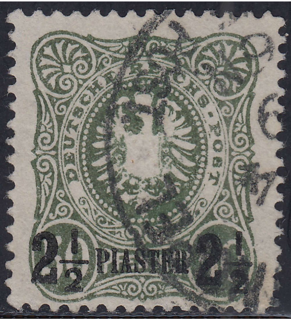   Dt. Post Trkei Nr. 5 ba gestempelt geprft