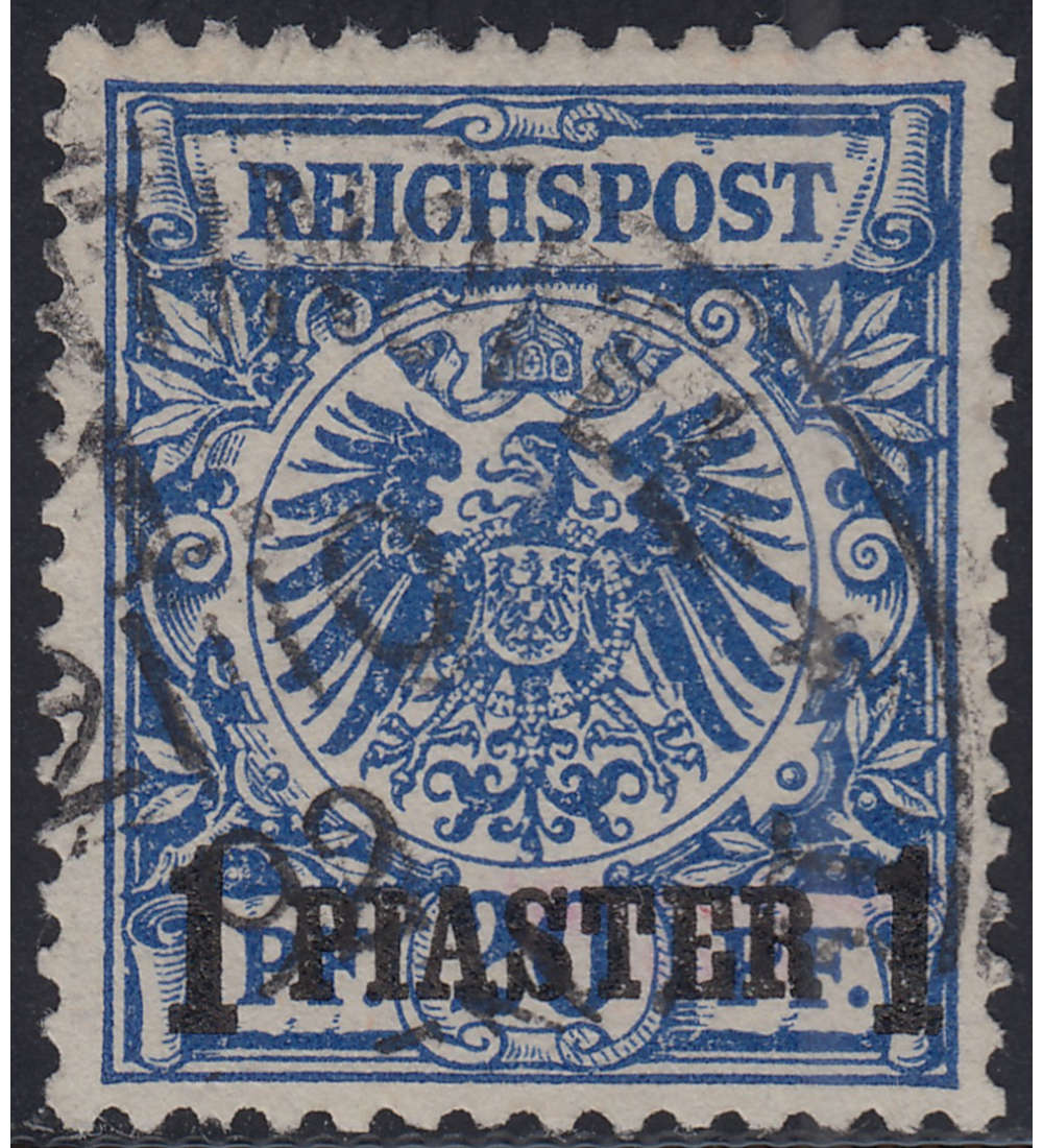   Dt. Post Trkei Nr. 8 ba gestempelt geprft