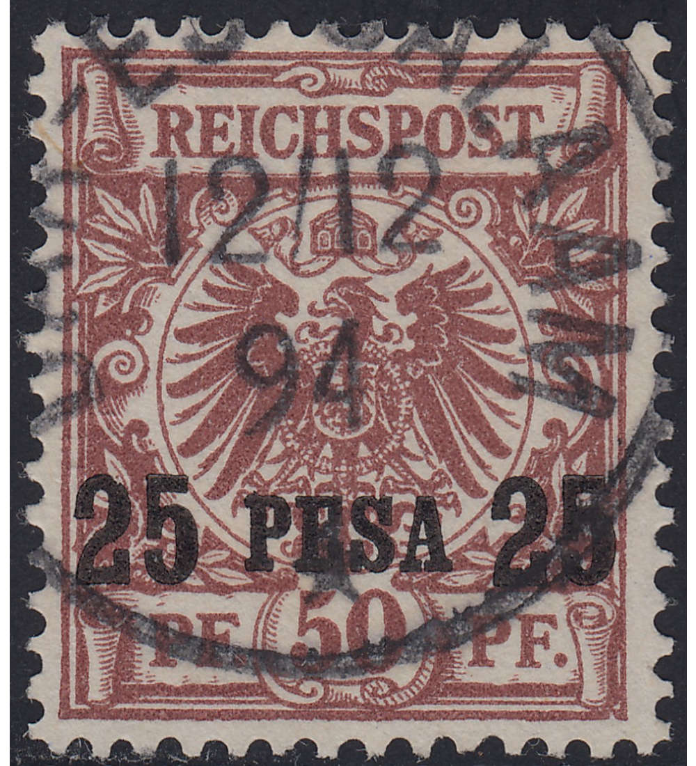   Deutsch-Ostafrika Nr. 5 II b gestempelt geprft