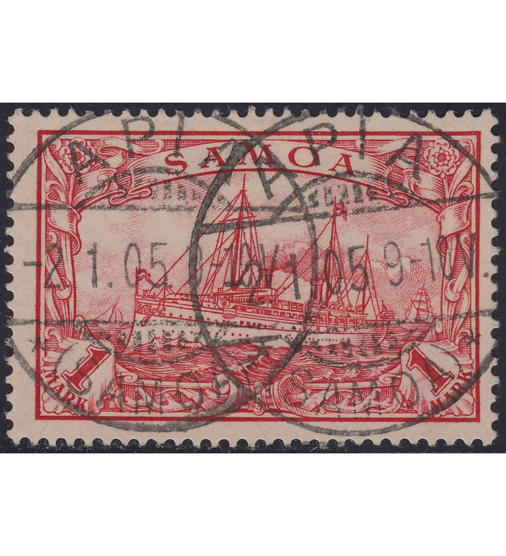   Samoa Nr. 16 gestempelt geprft