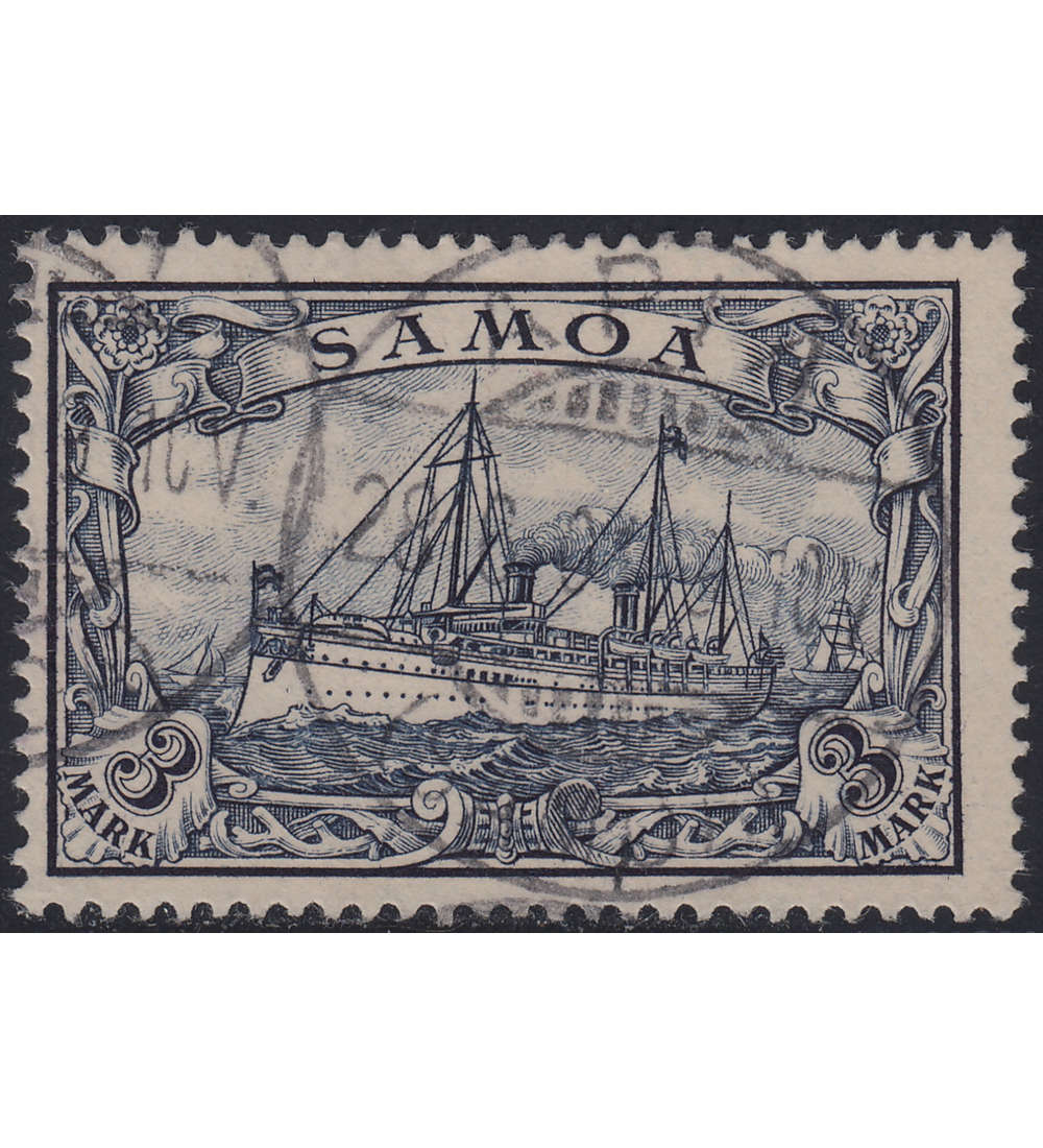   Samoa Nr. 18 gestempelt geprft