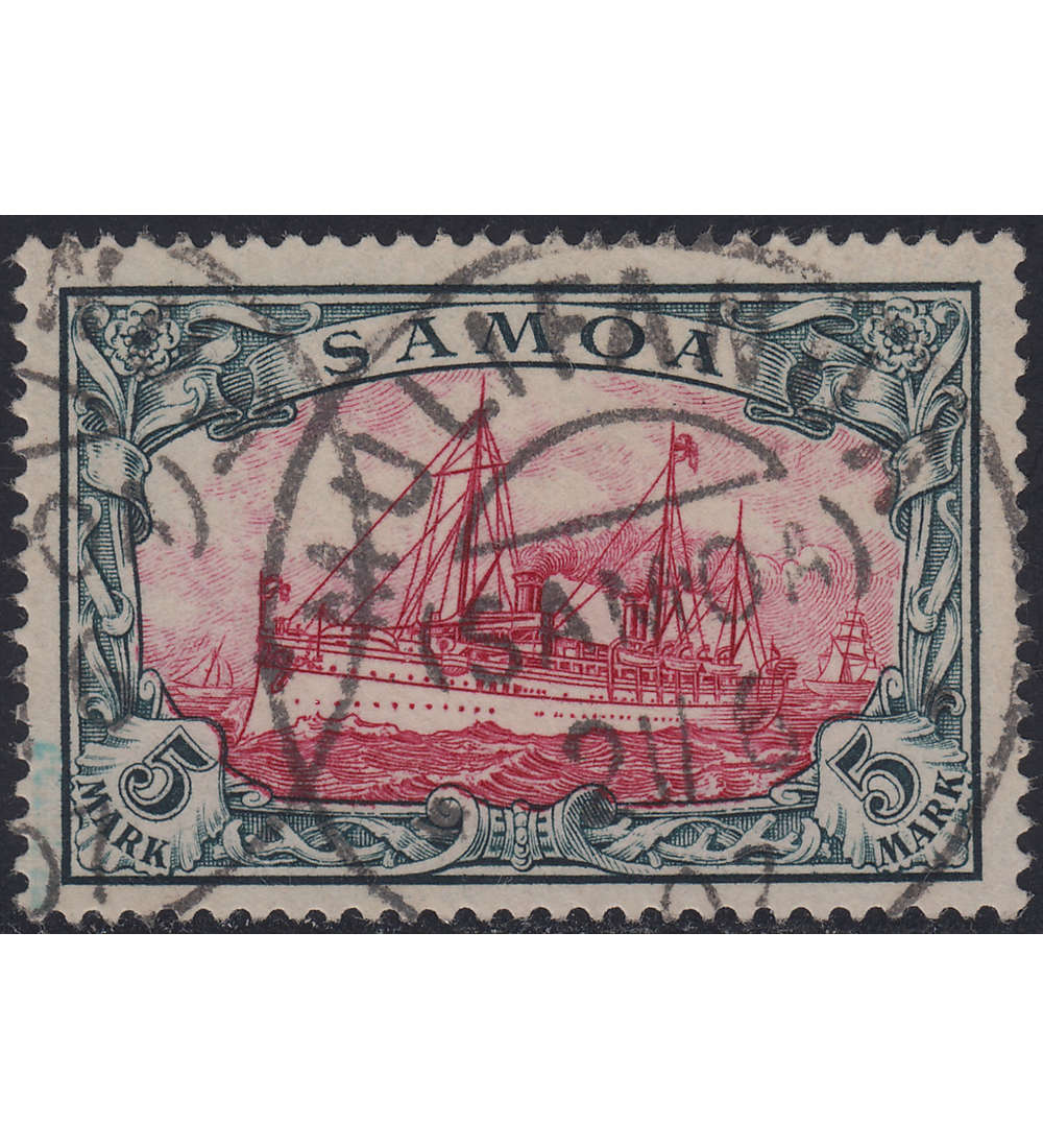   Samoa Nr. 19 gestempelt geprft