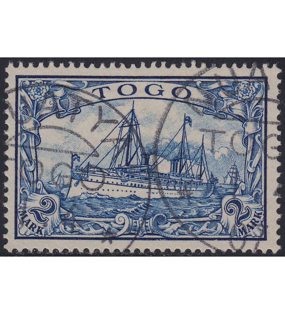   Togo Nr. 17 gestempelt geprft
