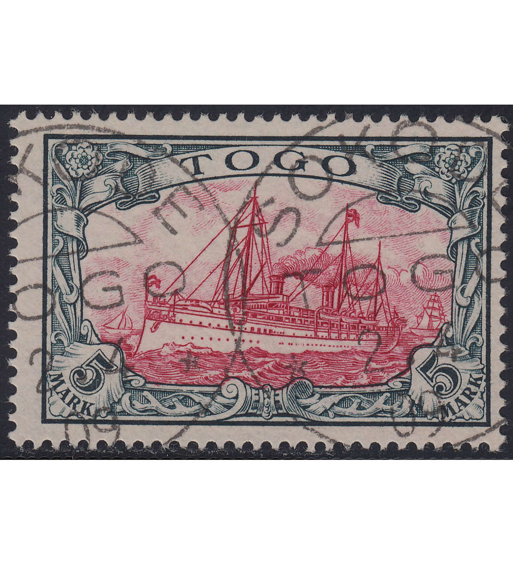   Togo Nr. 19 gestempelt geprft