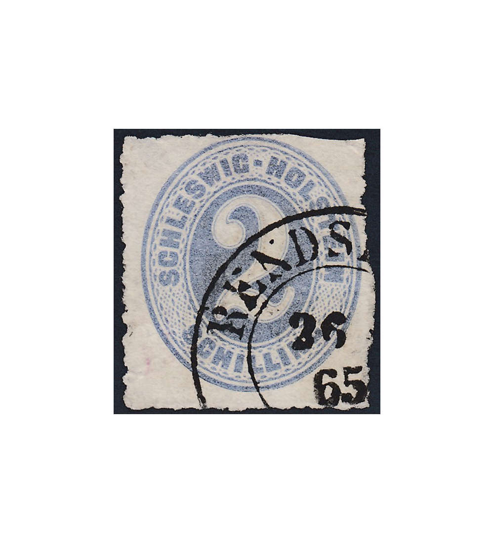   Schleswig-Holstein Nr. 11 gestempelt geprft