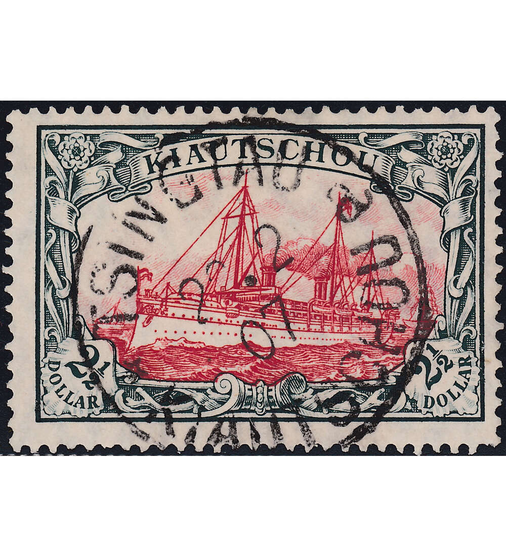 Kiautschou Nr. 37 I A gestempelt geprft