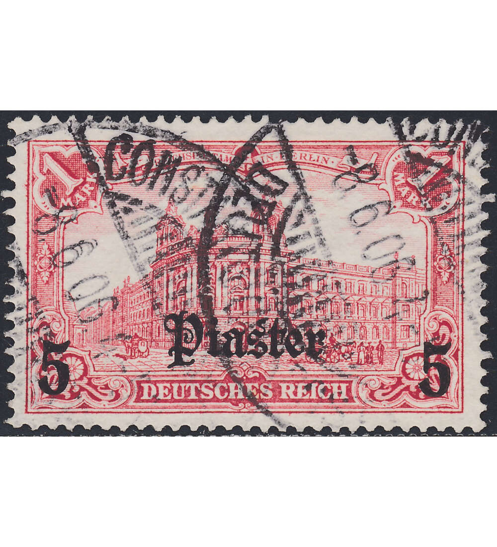 Dt. Post Trkei Nr. 32 A gestempelt geprft