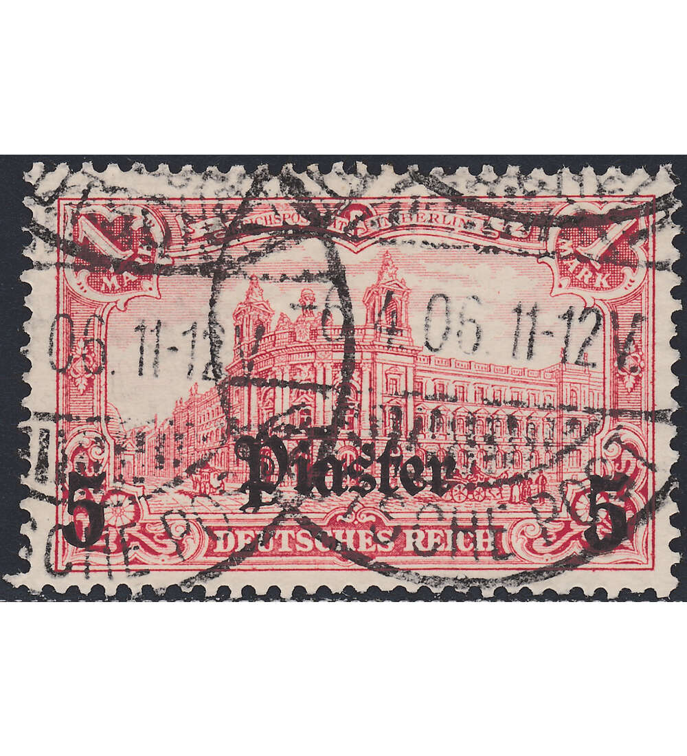 Dt. Post Trkei Nr. 32 B gestempelt geprft