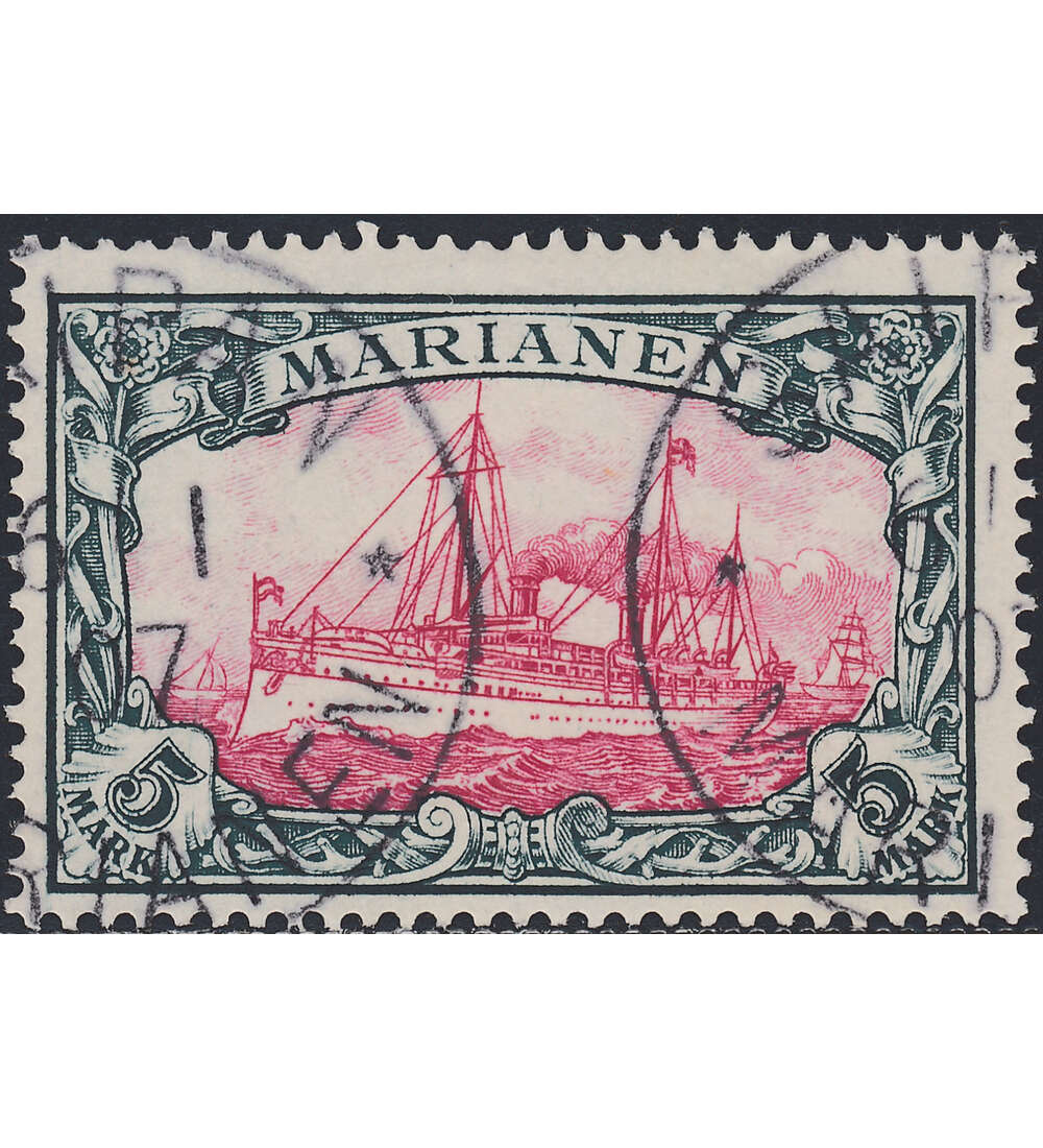 Marianen Nr. 19 gestempelt geprft
