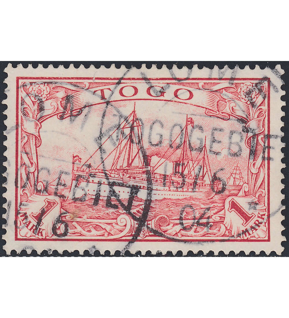 Togo Nr. 16 gestempelt geprft