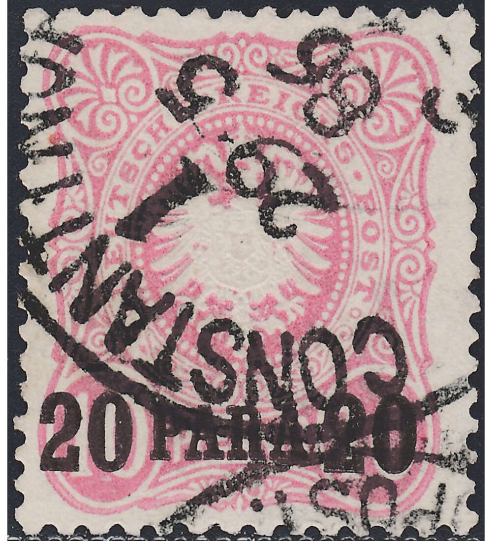 DT. Post Trkei Nr. 2 a gestempelt geprft