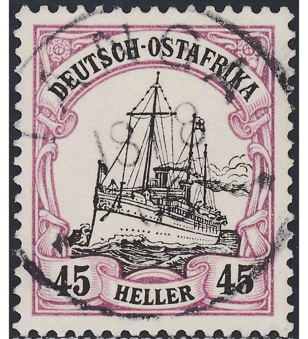 Deutsch-Ostafrika Nr. 28 a gestempelt geprft