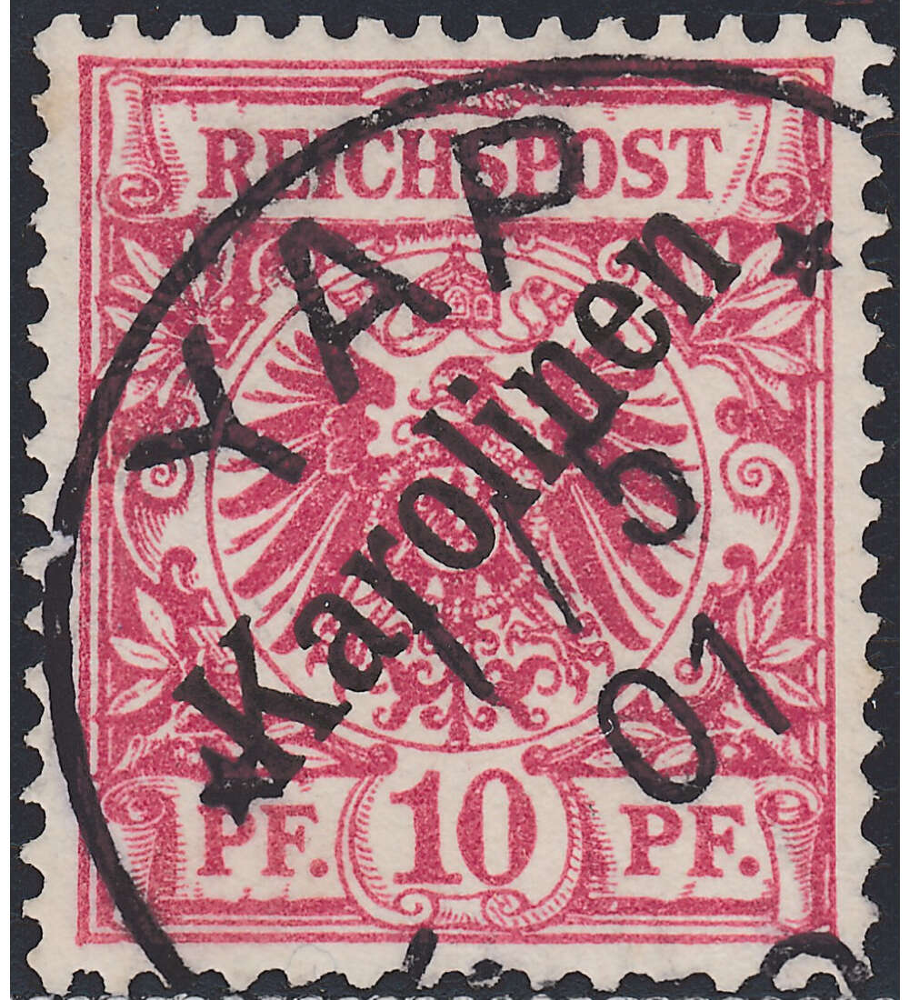 Karolinen Nr. 3 I gestempelt geprft