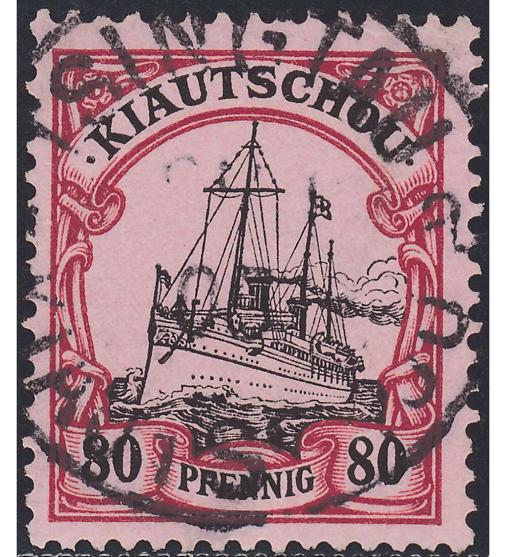 Kiautschou Nr. 13 gestempelt geprft