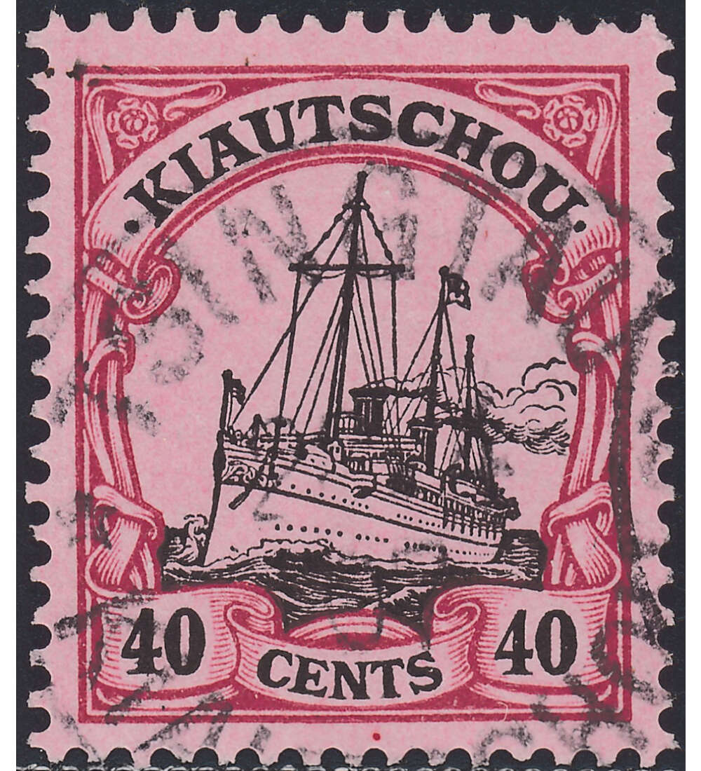 Kiautschou Nr. 23 gestempelt geprft