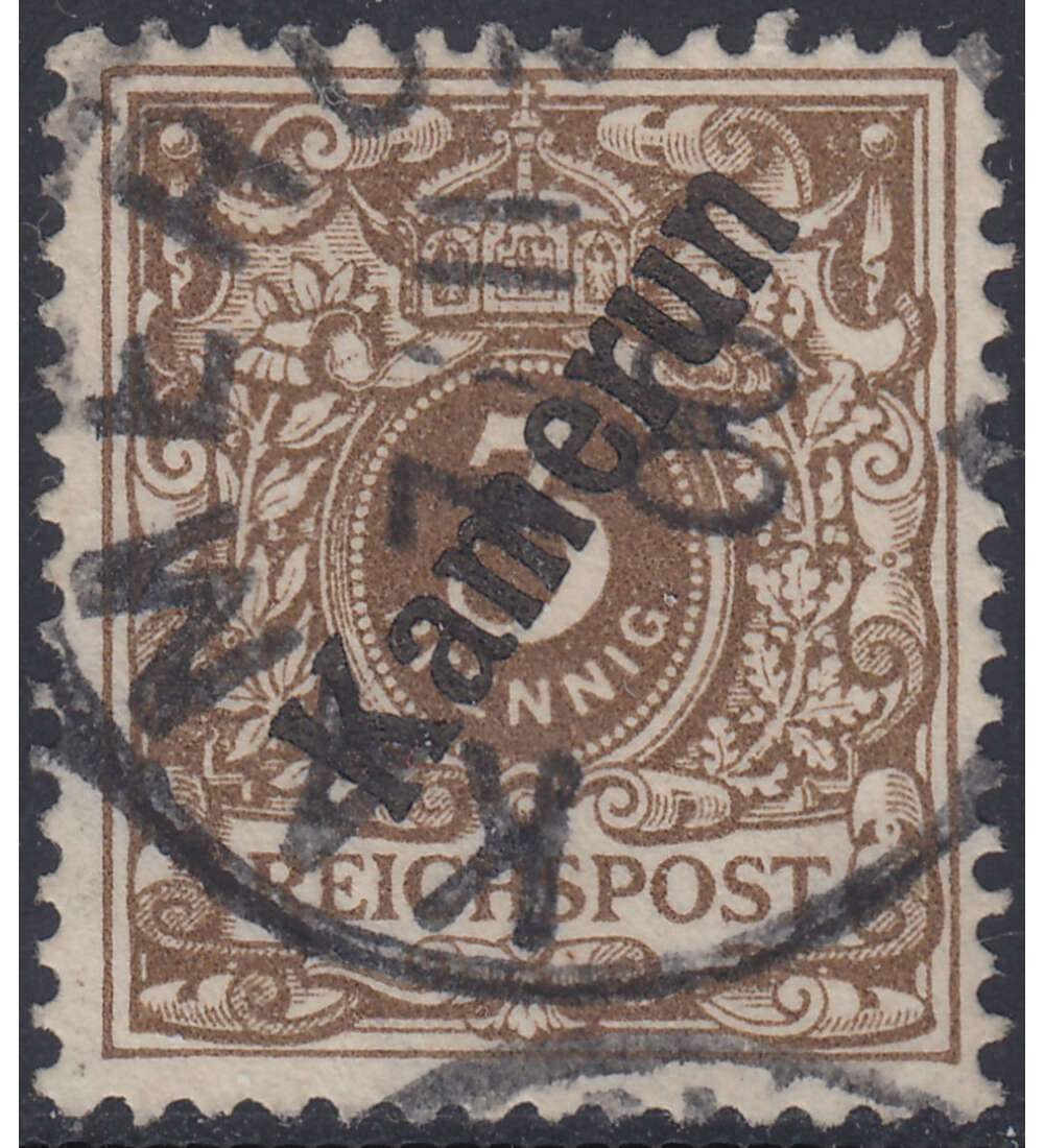 Kamerun Nr. 1 d gestempelt geprft