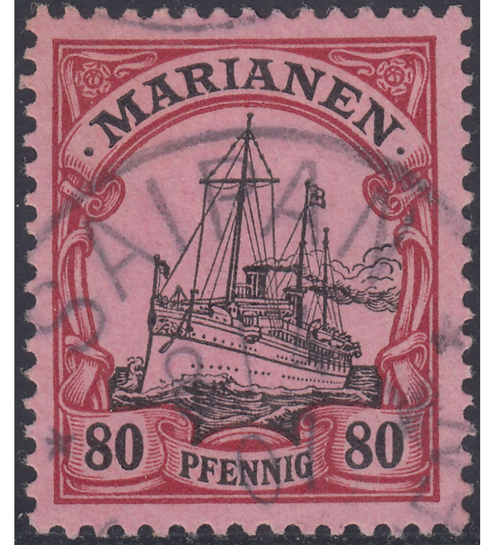 Marianen Nr. 15 gestempelt geprft