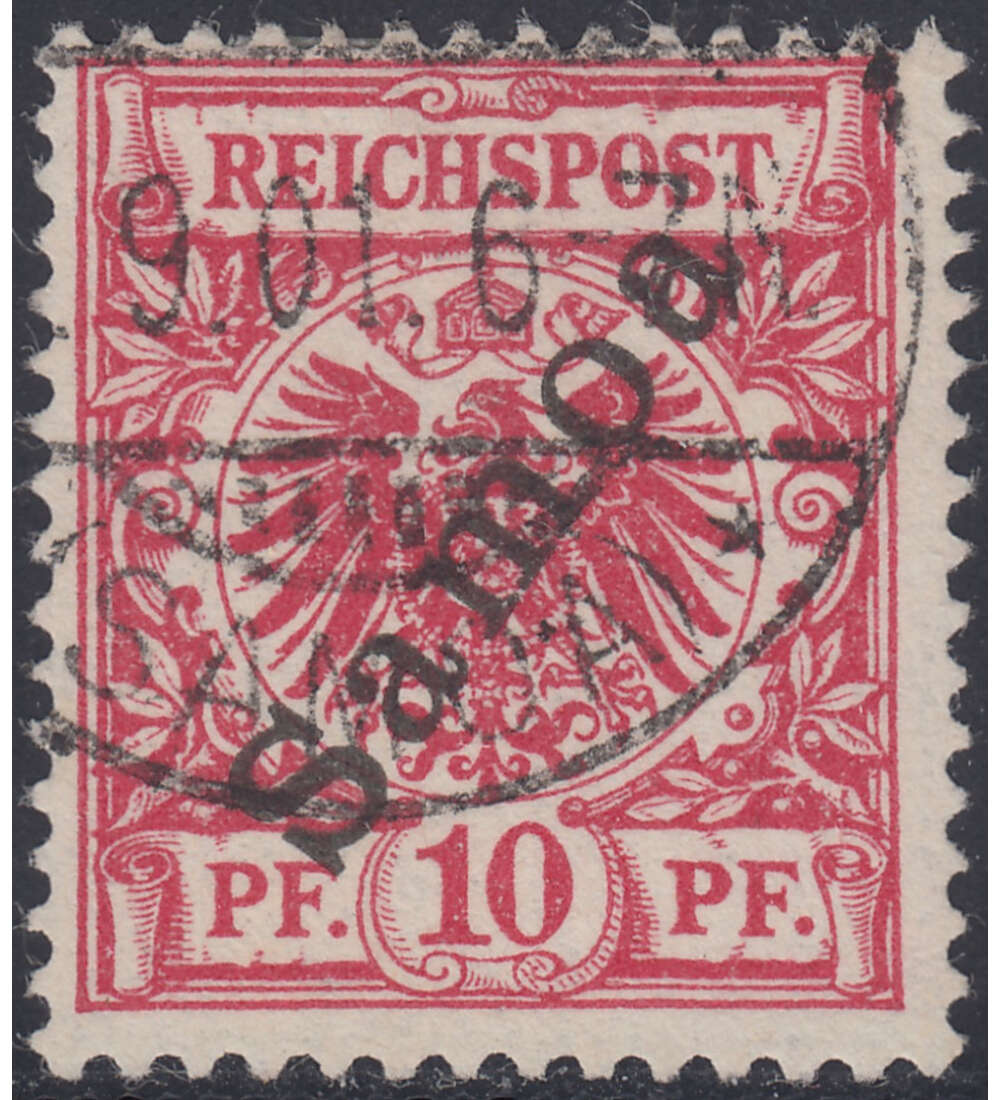 Samoa Nr. 3 c gestempelt geprft