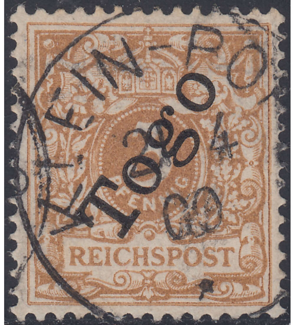 Togo Nr. 1 c gestempelt geprft