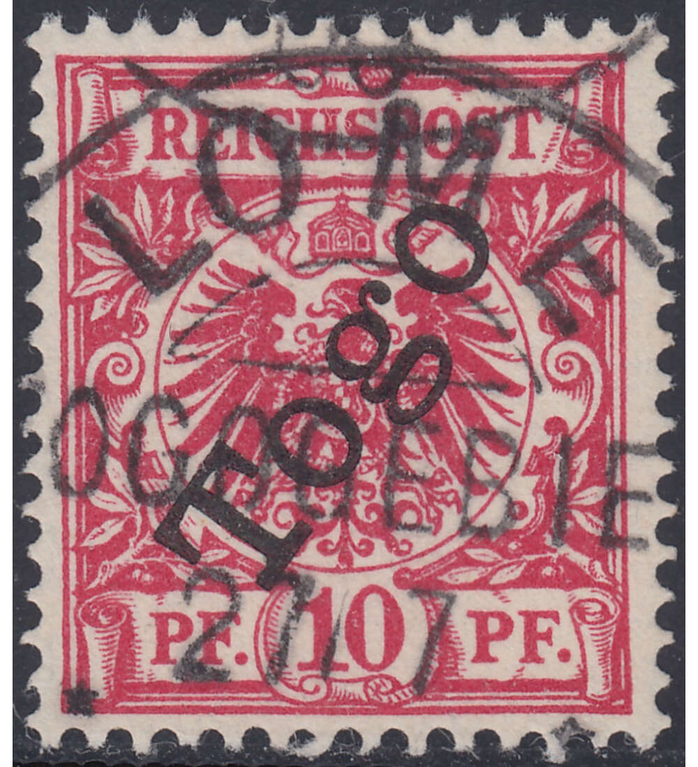 Togo Nr. 3 b gestempelt geprft