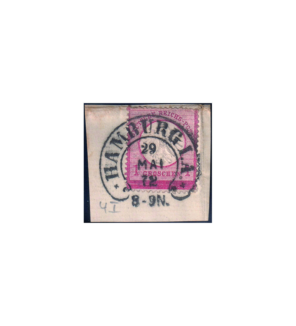 Dt. Reich Nr. 4 Ia gestempelt