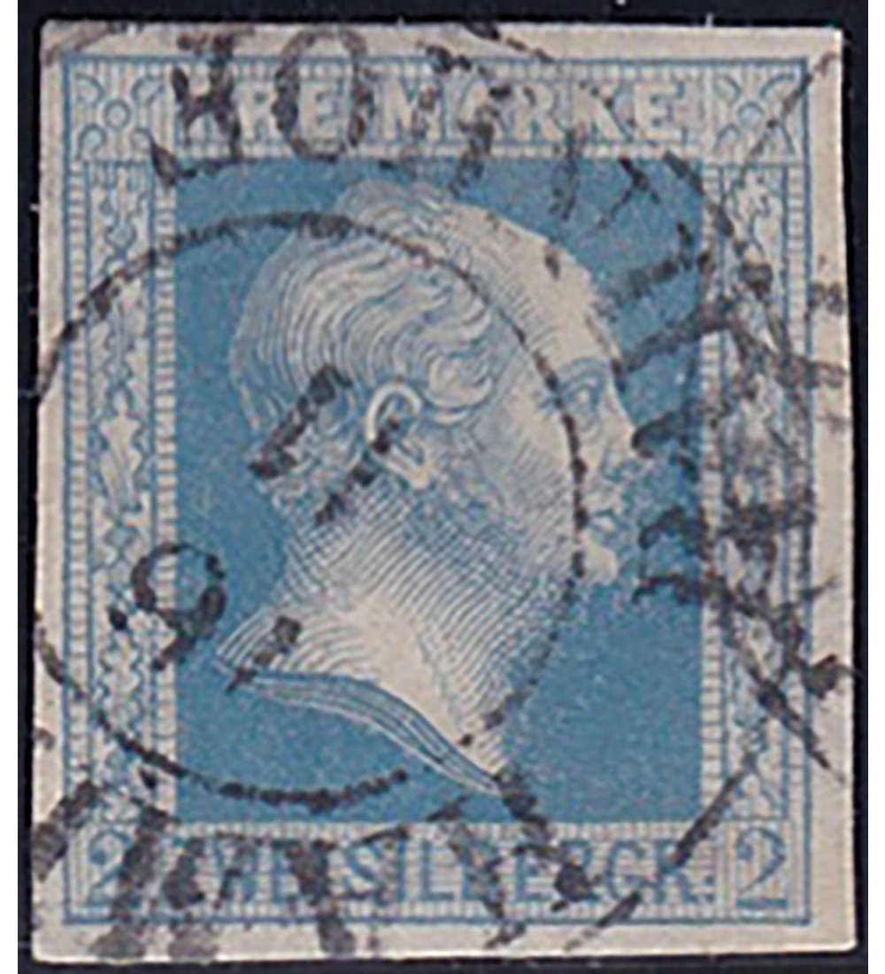 Preuen Nr. 7a gestempelt geprft