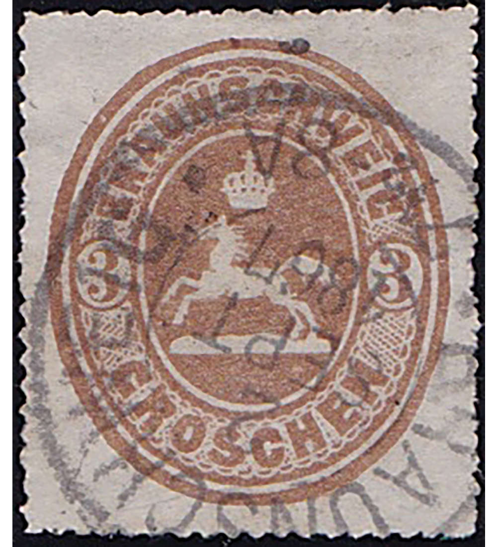 Braunschweig Nr. 20 gestempelt geprft