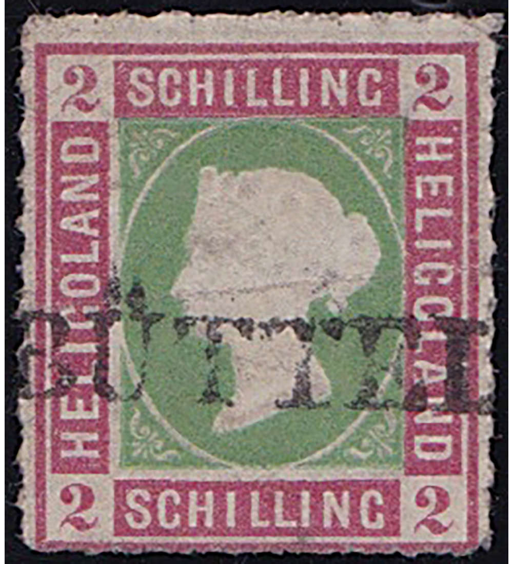 Helgoland Nr. 3 gestempelt geprft