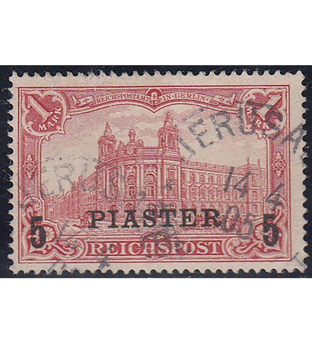 Deutsche Post Trkei Nr. 20 II gestempelt geprft