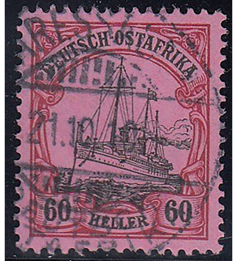 Deutsch-Ostafrika Nr. 37 gestempelt geprft