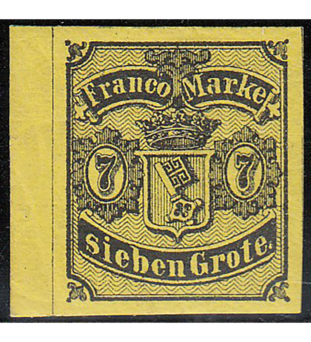 Bremen Nr. 3 a ungestempelt geprft