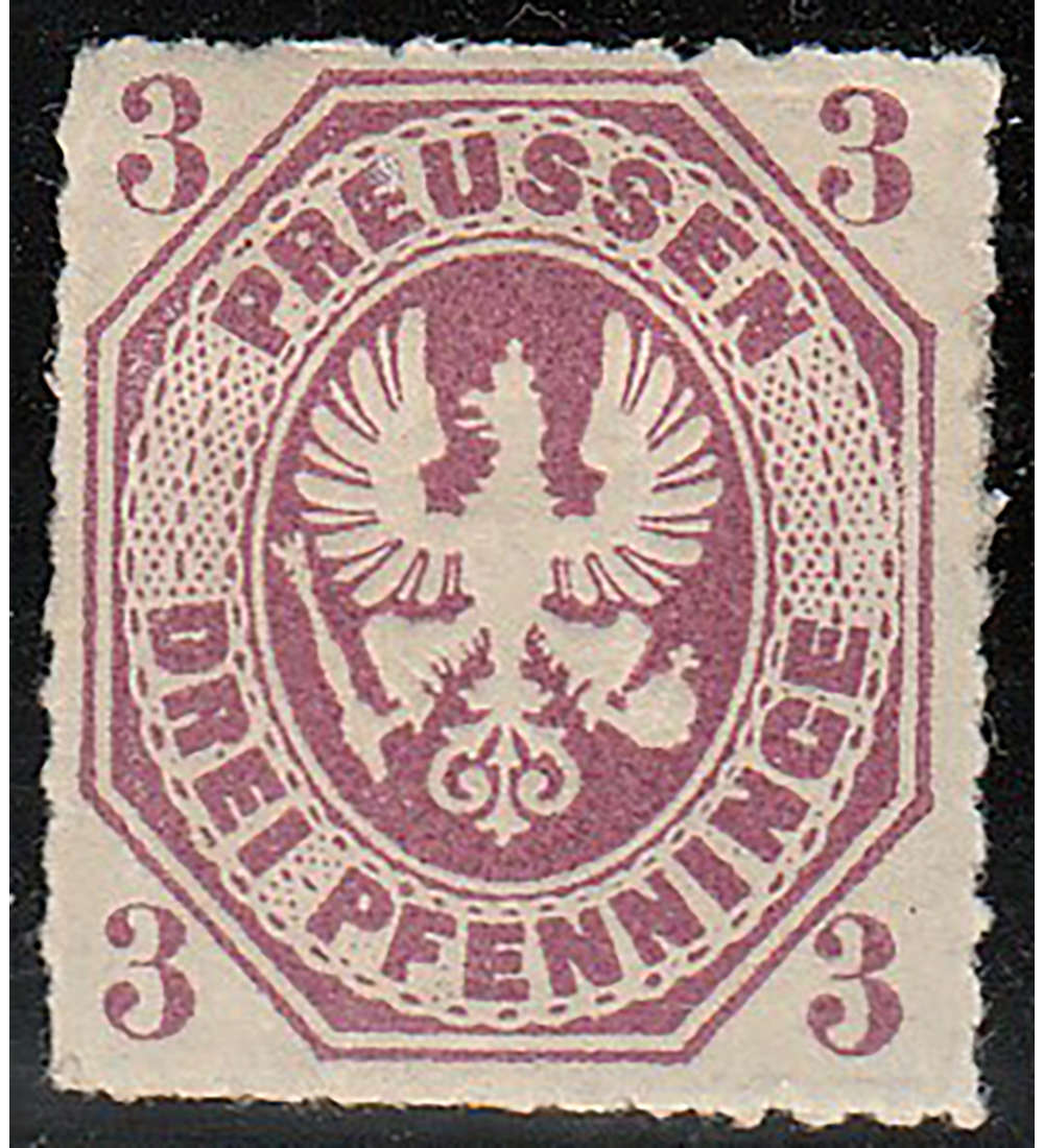  Preuen Nr. 19 b ungestempelt geprft  