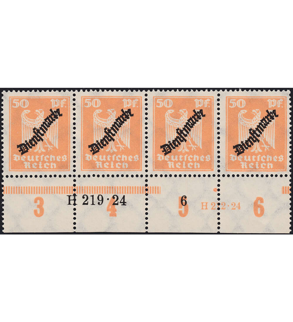 Deutsches Reich Dienstmarke Nr. 111 HAN U+A