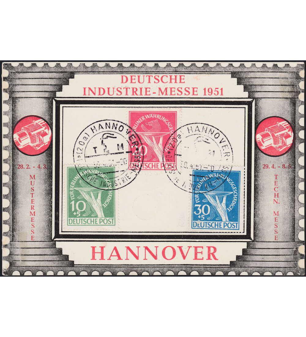 Berlin Nr. 68-70 Sonderbeleg