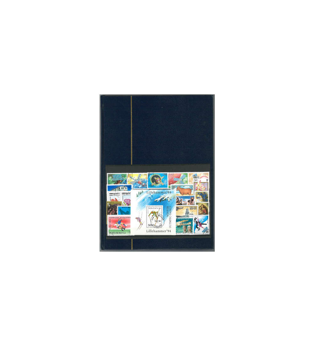 500 Marken alle Welt plus DIN A4 Einsteckalbum