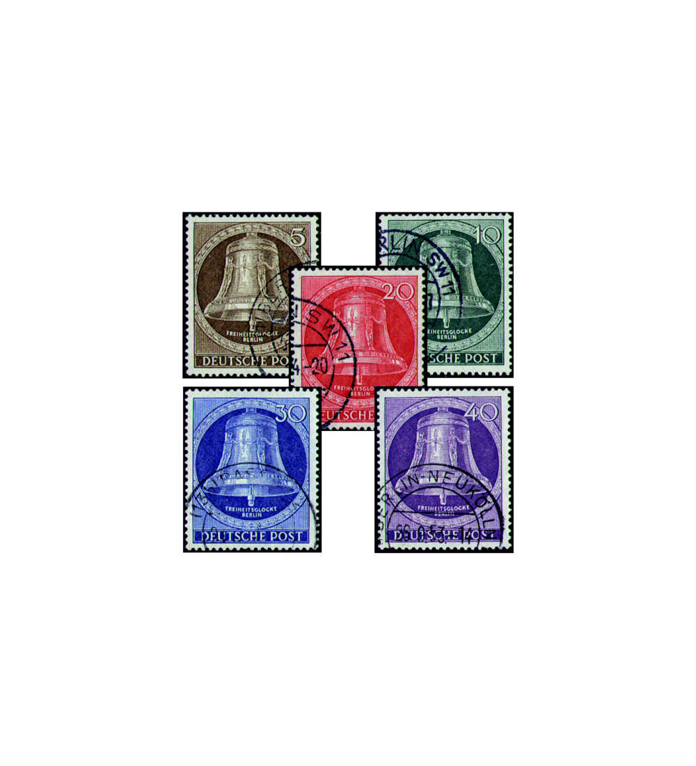 Berlin Kollektion gestempelt mit Nr. 101-105