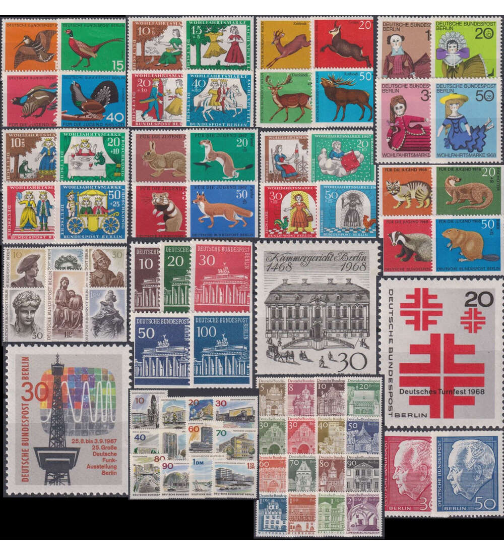 Berlin 1965-1968 postfrisch