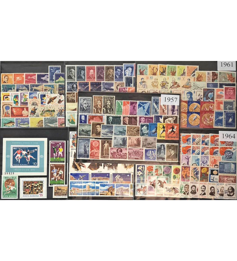 Rumnien Kollektion 1957-1974 postfrisch **