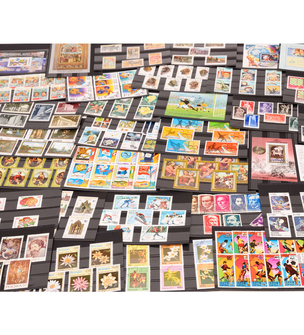 500 ver. STECKKARTEN mit kpl. Ausgaben