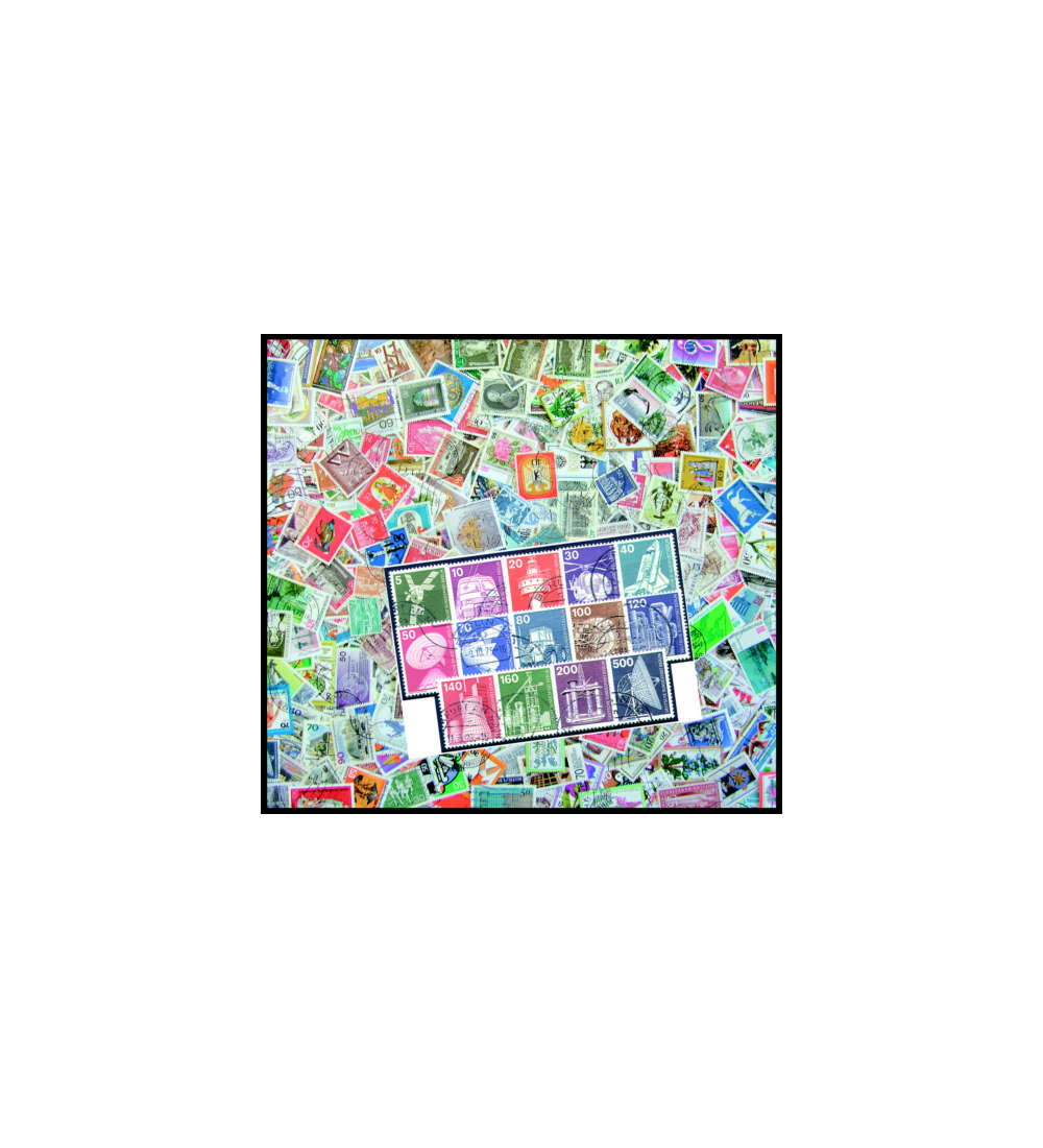 Berlin gestempelt mit Nr. 494-507