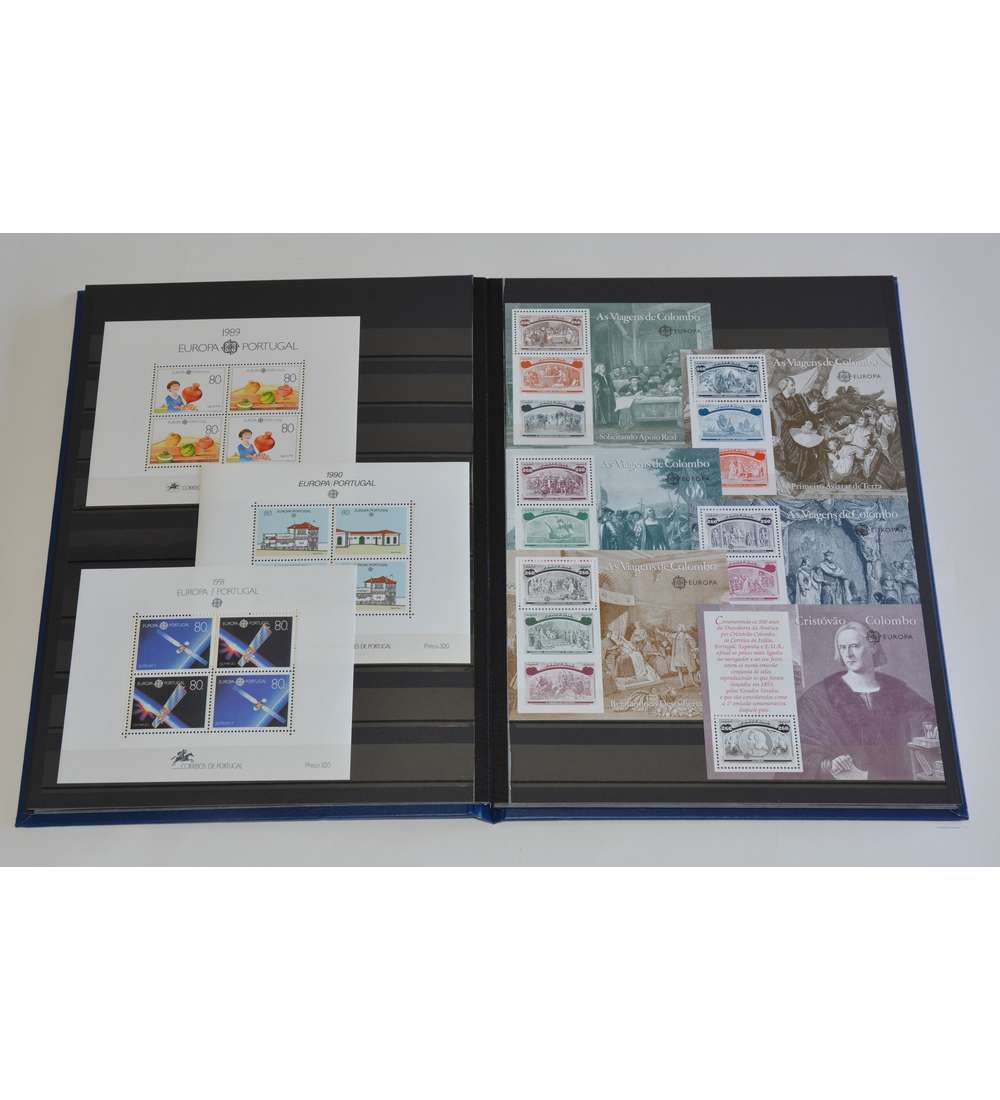 Portugal-Azoren/Madeira Blocksammlung im Album