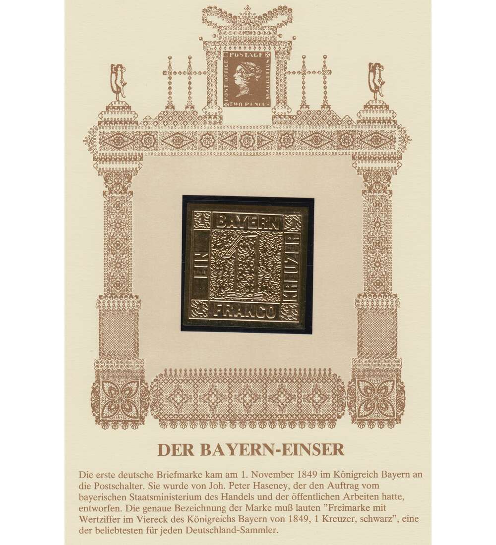 Goldmarke Bayern Einser