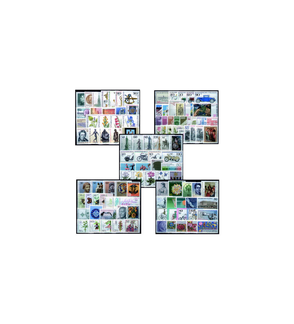 Berlin 1981-1985 postfrisch komplett