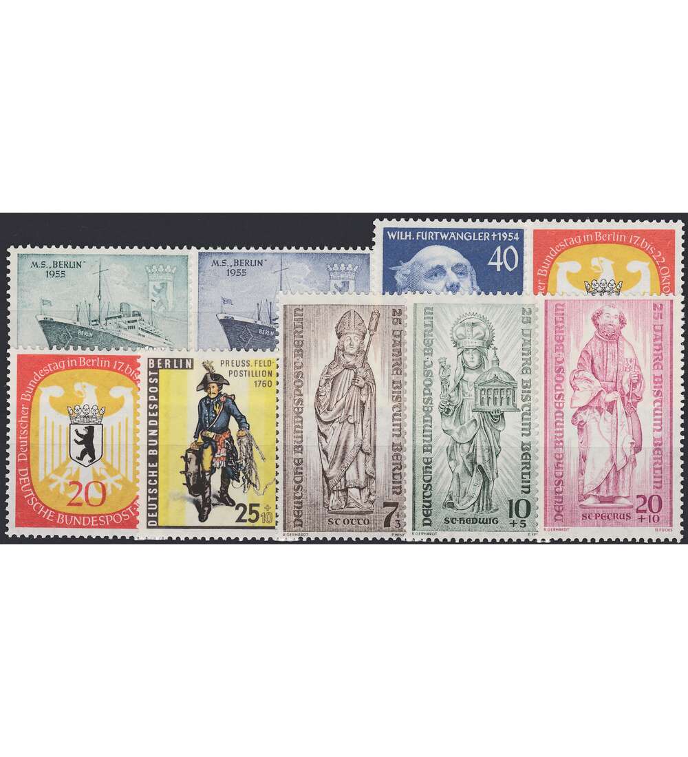 Berlin - Jahrgang 1955 postfr. komplett