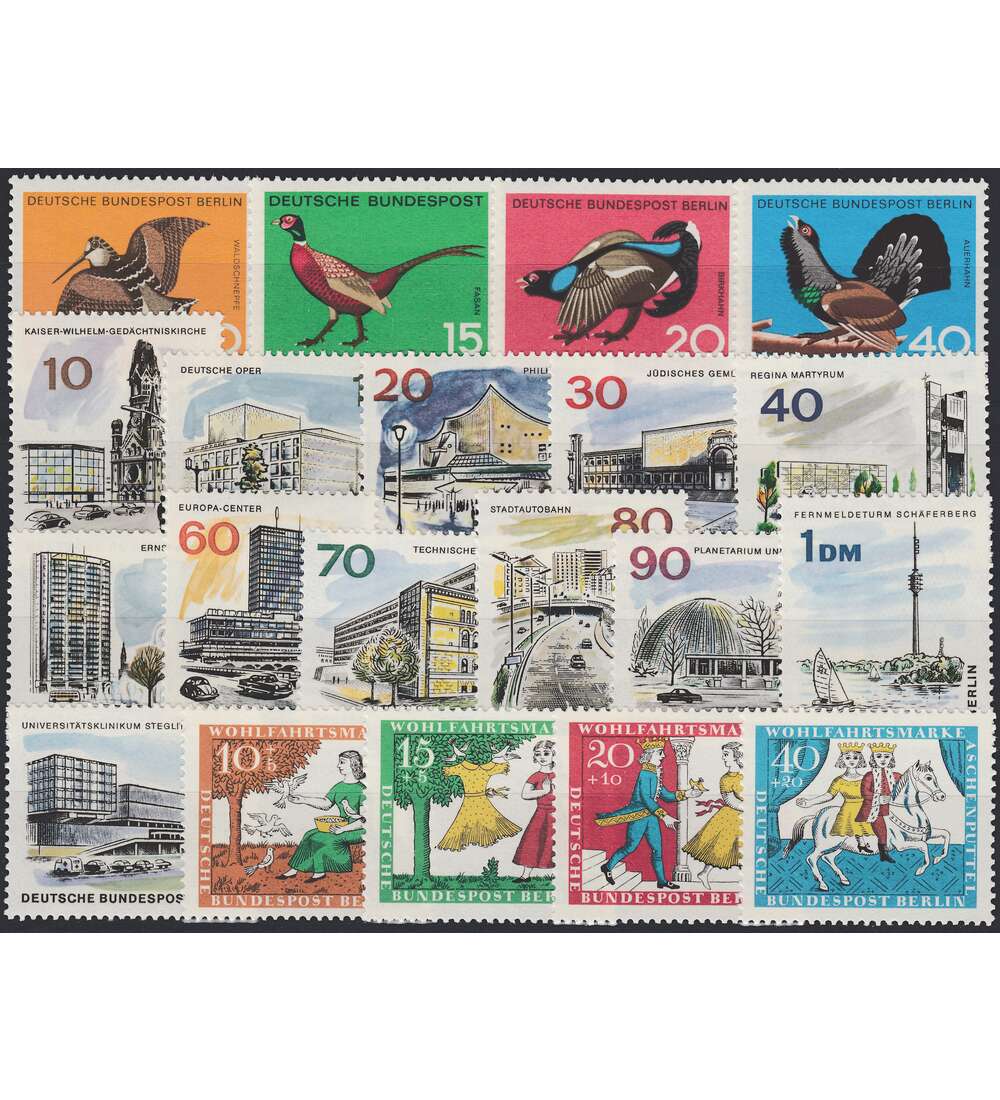 Berlin - Jahrgang 1965 postfr. komplett