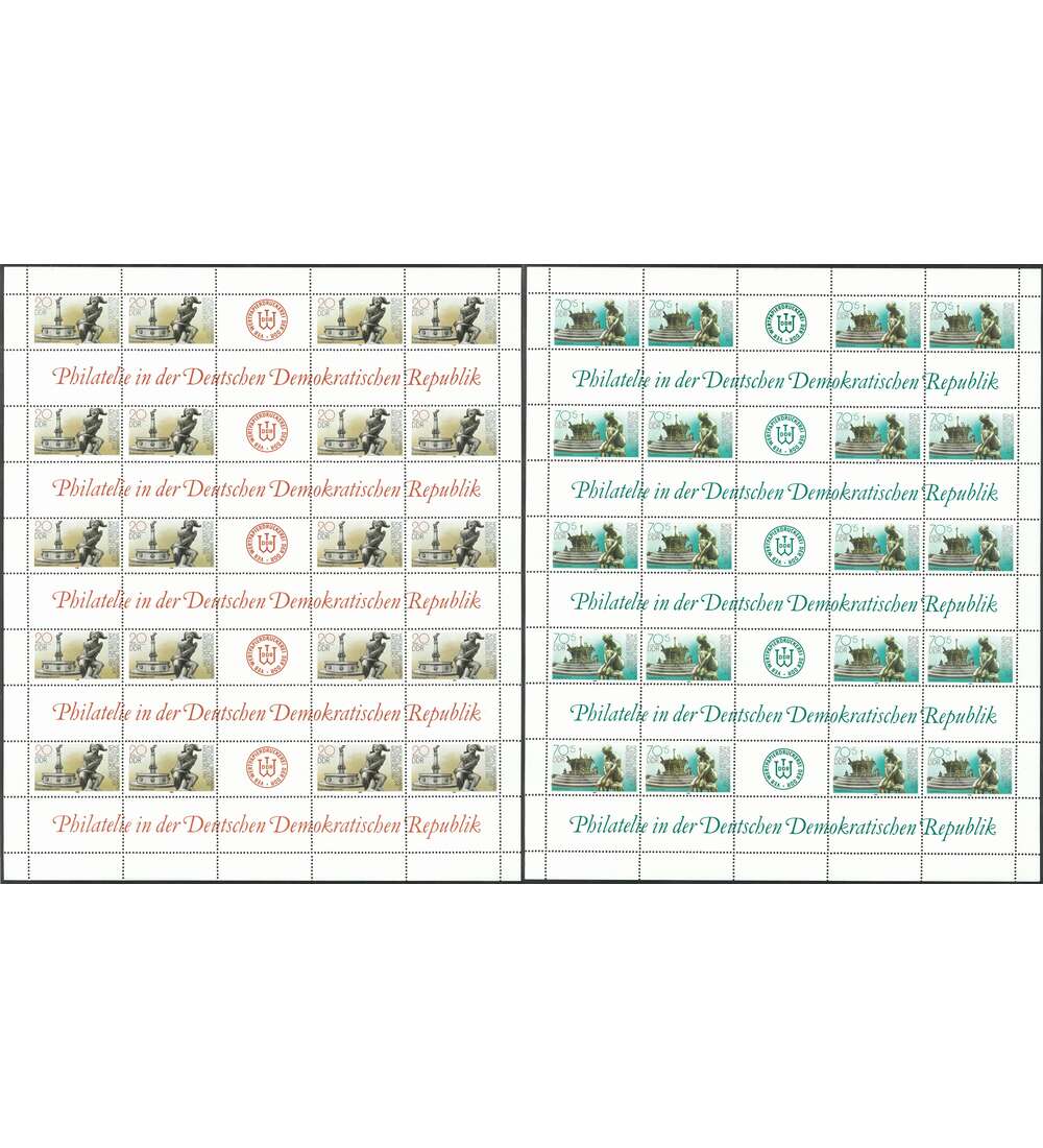 DDR Nr. 3265-3266 postfrisch**   Magdeburg-Bogen